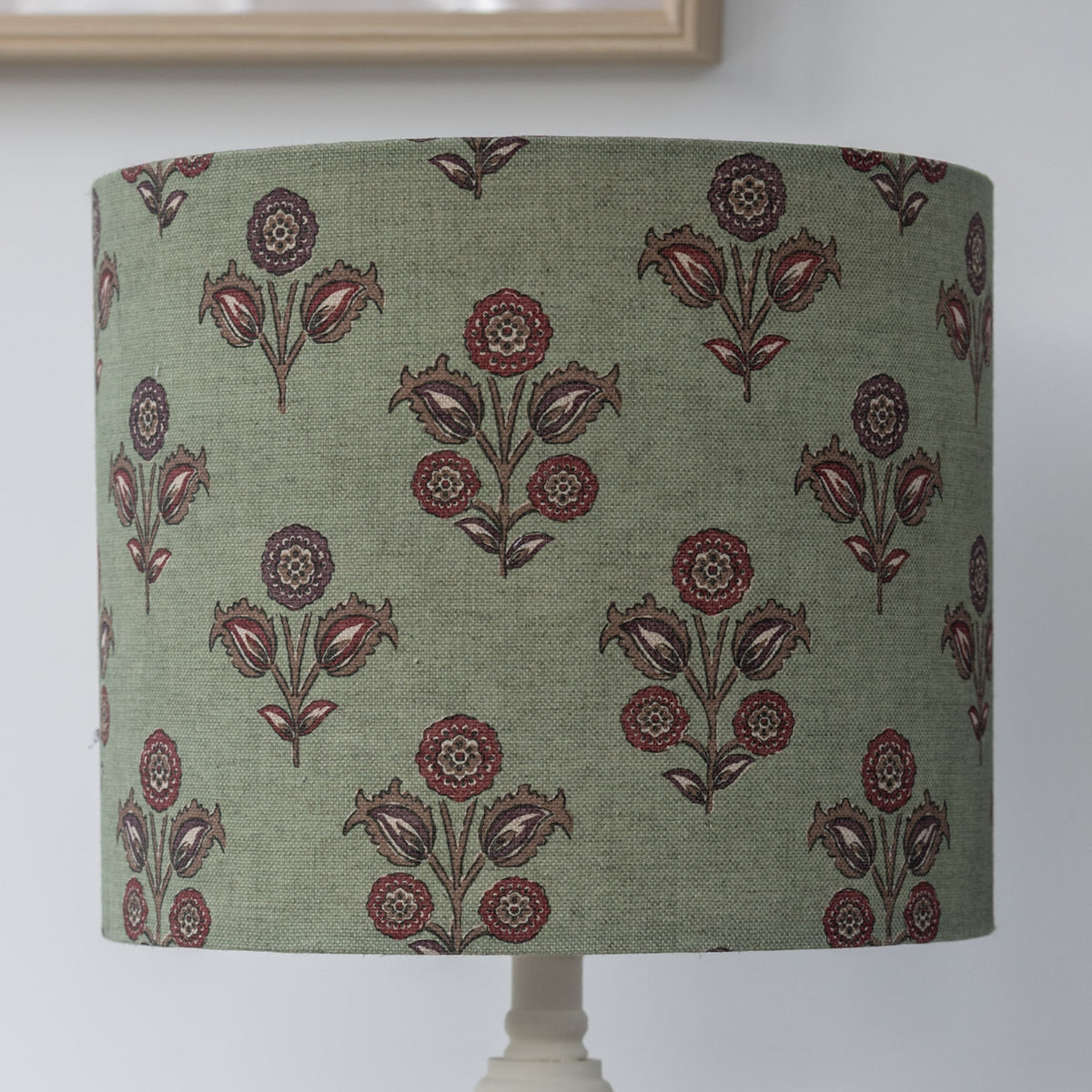 Bramble Sage & Berry Floral Lampshade