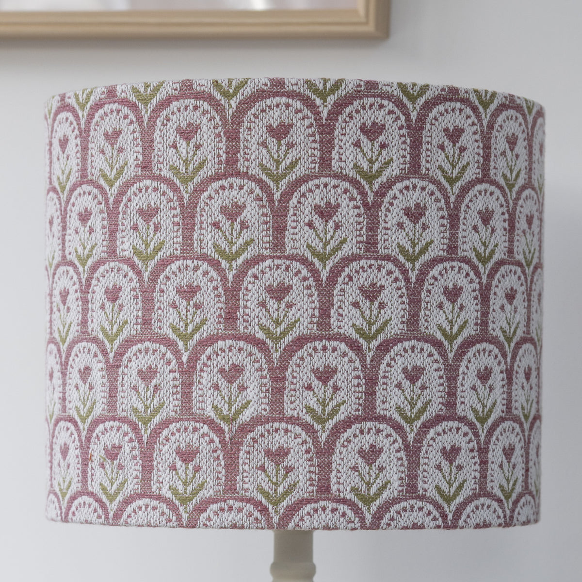 Meadow Arch Mauve Floral Print Lampshade