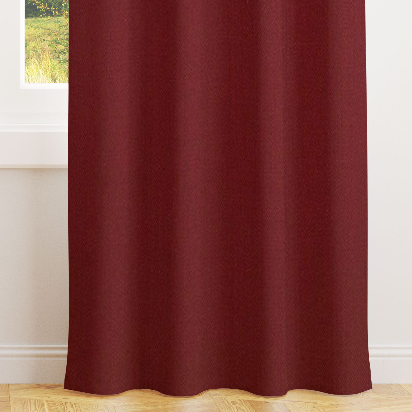 Savanna Rosso Curtains