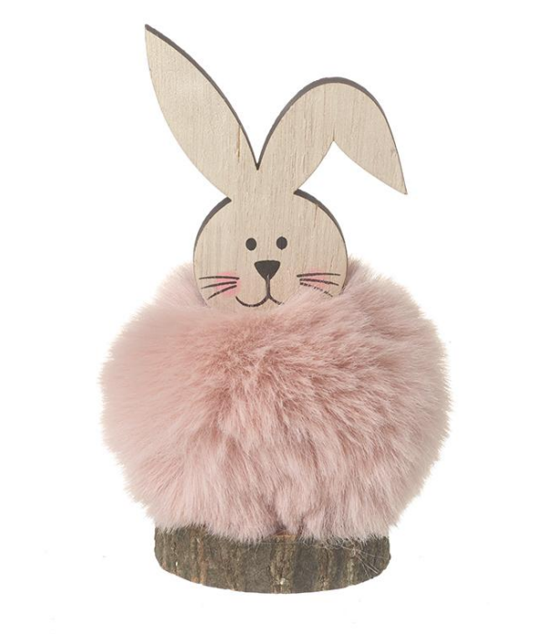 Fluffy Pink Rabbit