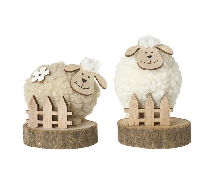 Standing Fluffy Sheep