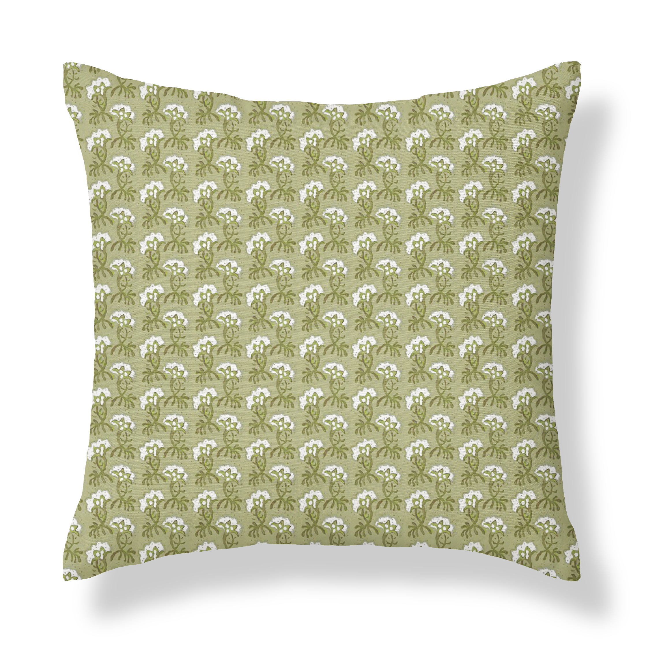Tetbury Willow Green Cushion