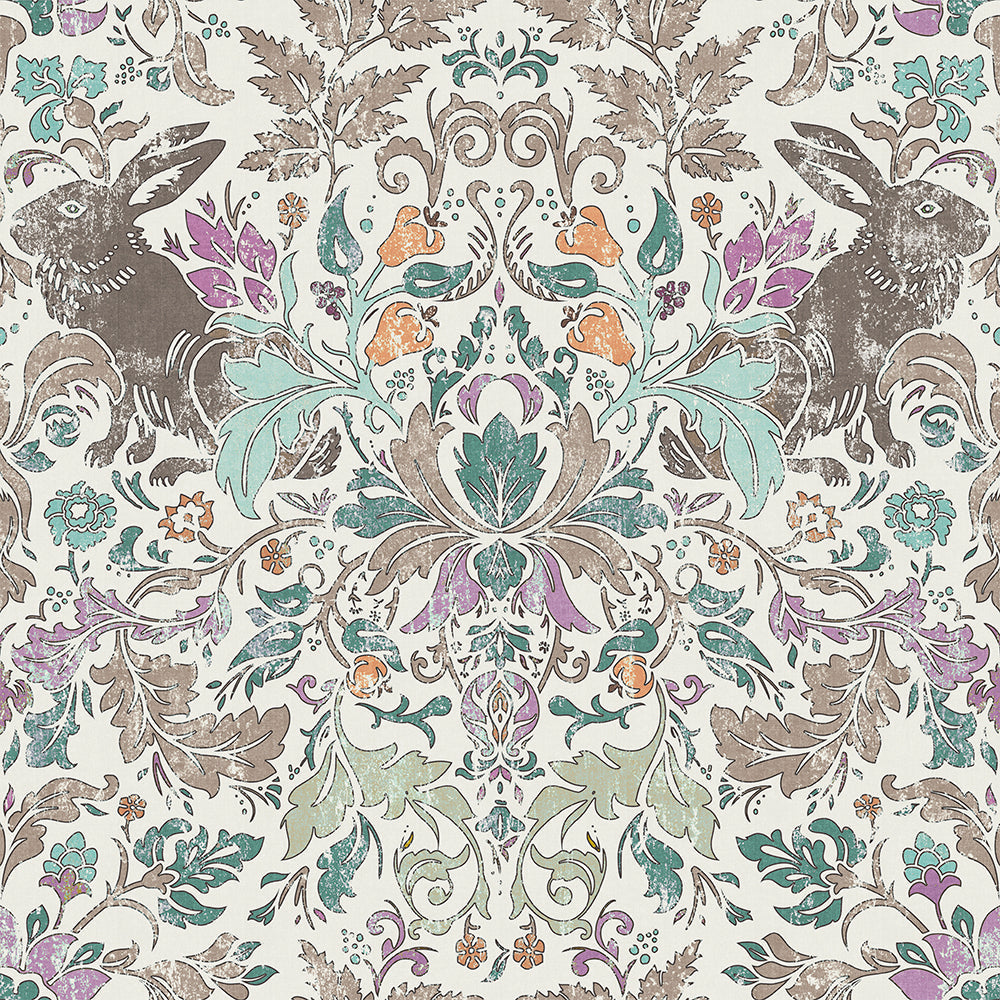 Tresco Heather Roman Blind