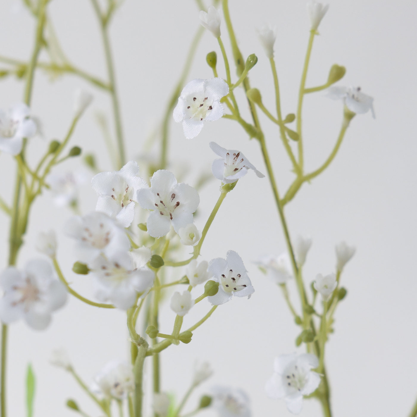 Faux White Gypsophila Spray
