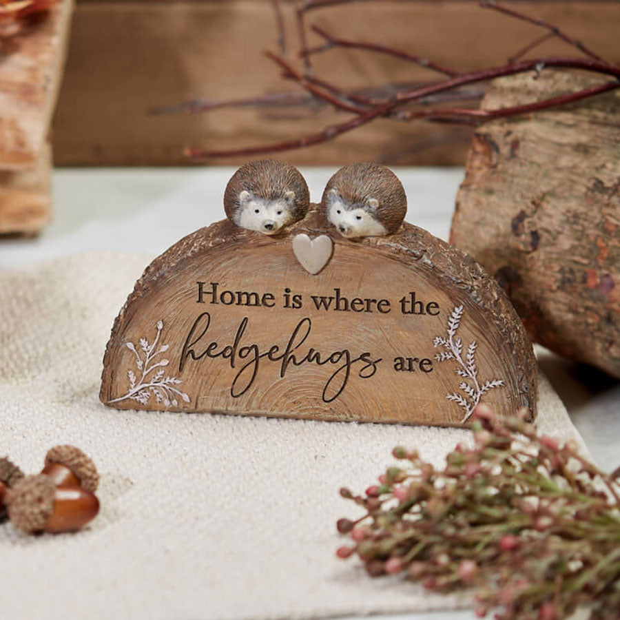 Woodland Animal Bark Effect Ornament