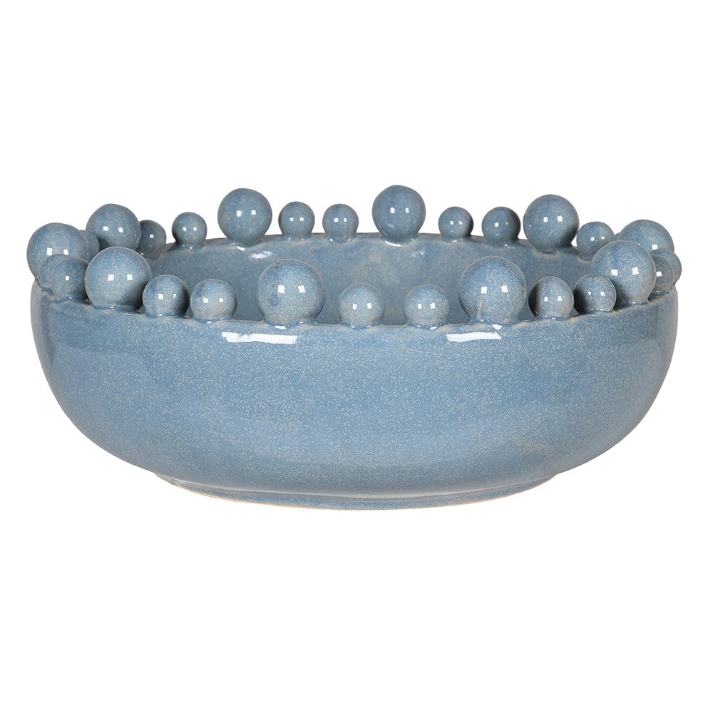 Pale Blue Bobble Bowl