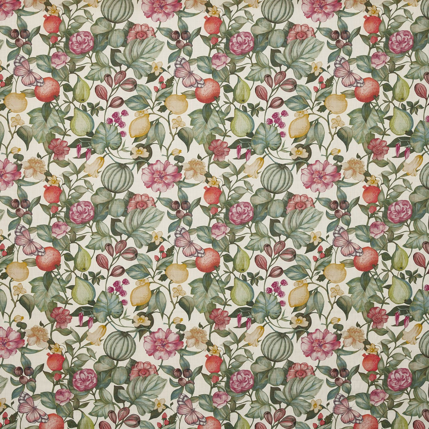 Clemence Meringue Roman Blind
