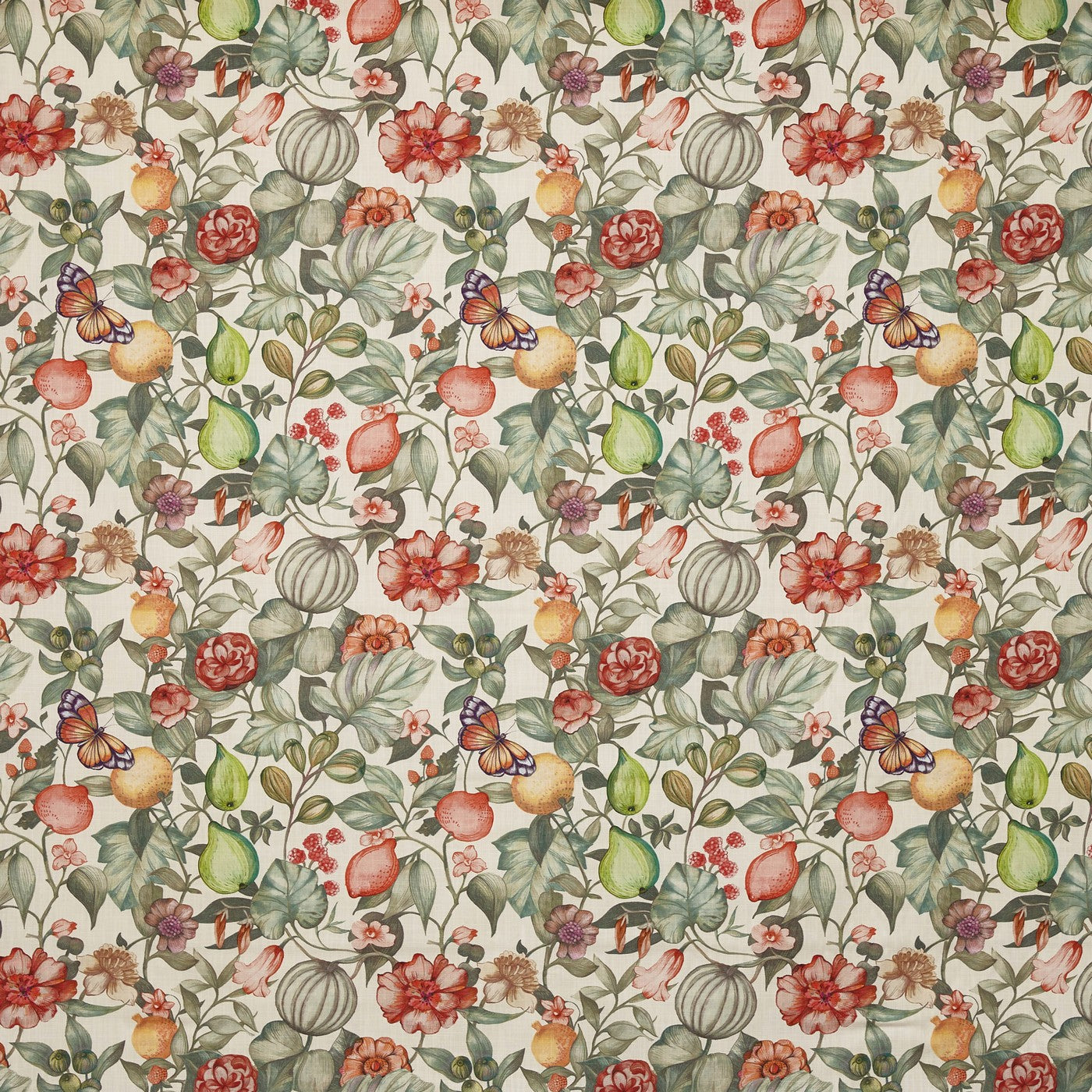 Clemence Papaya Curtains