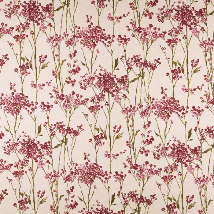 Hawthorn Cranberry Roman Blind