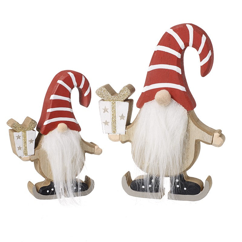 Wooden Red Standing Gonks
