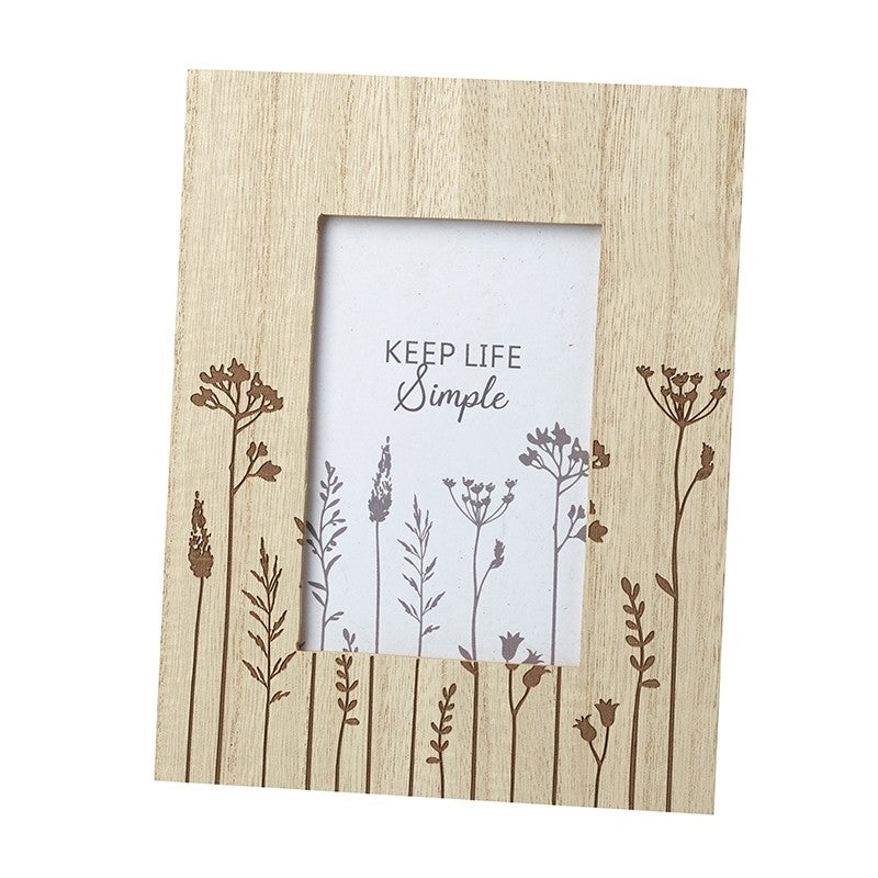 Wooden Decorated Photo Frame