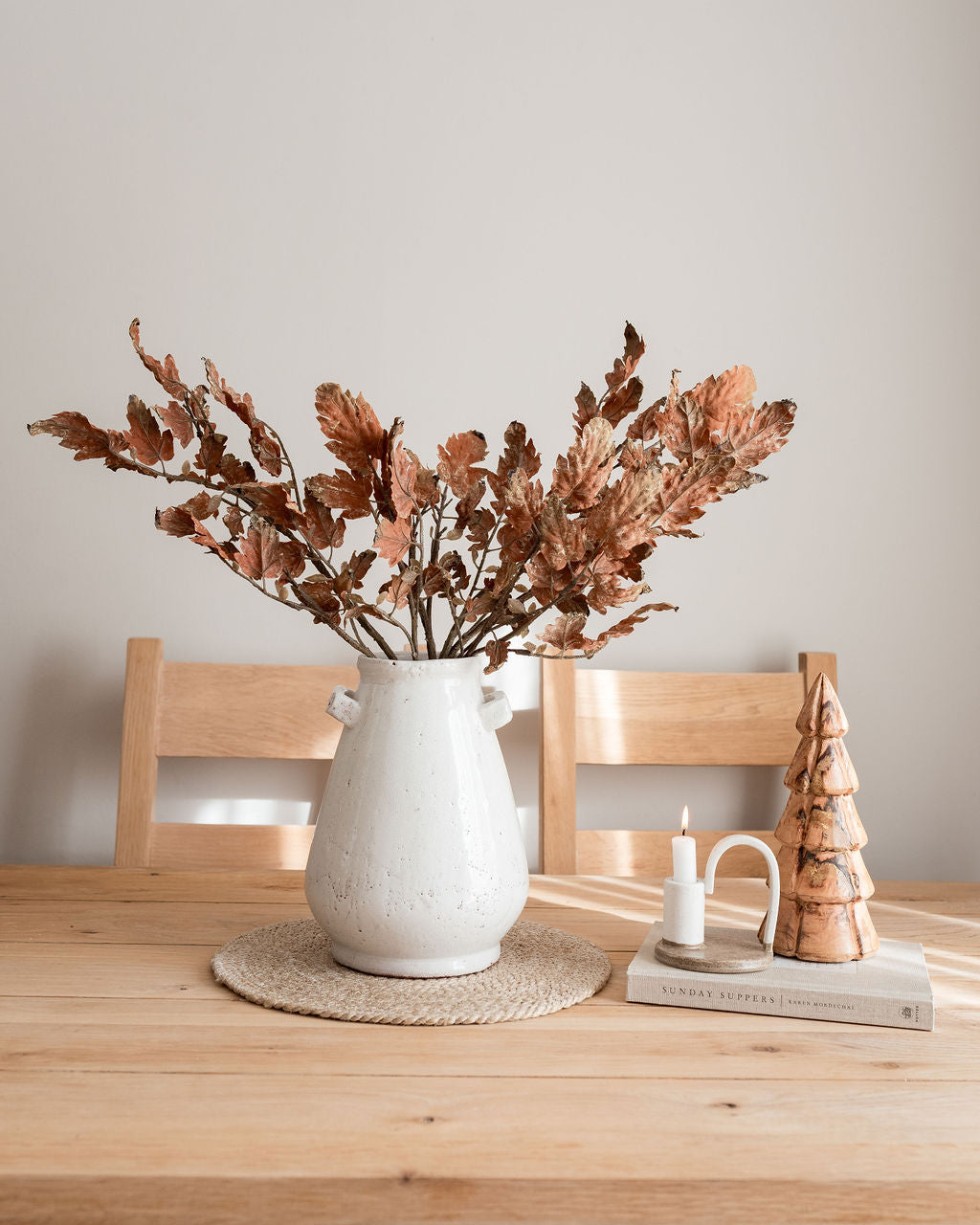 Faux Brown Perilla Spray