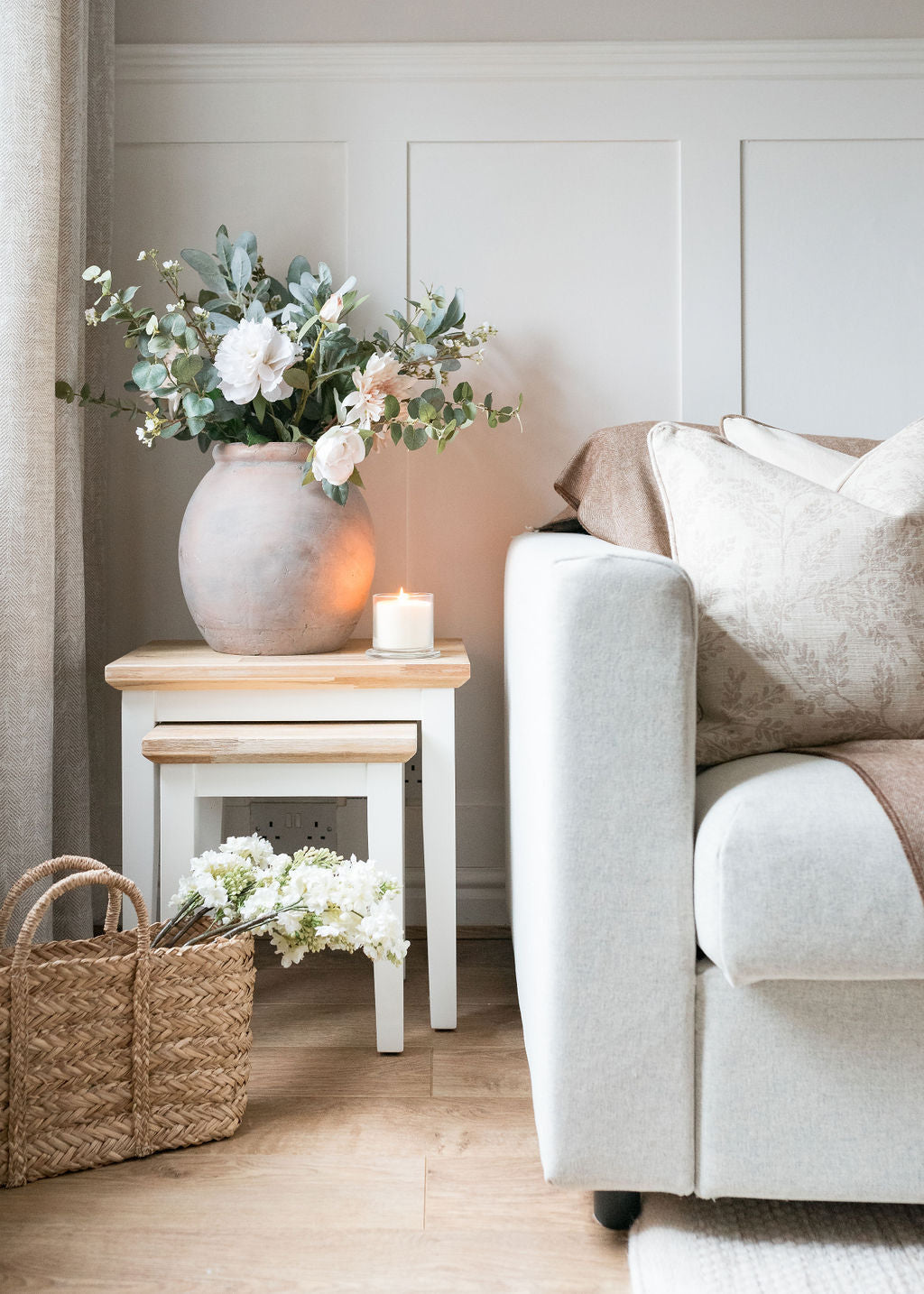 Savannah Brown Jar Shaped Planter