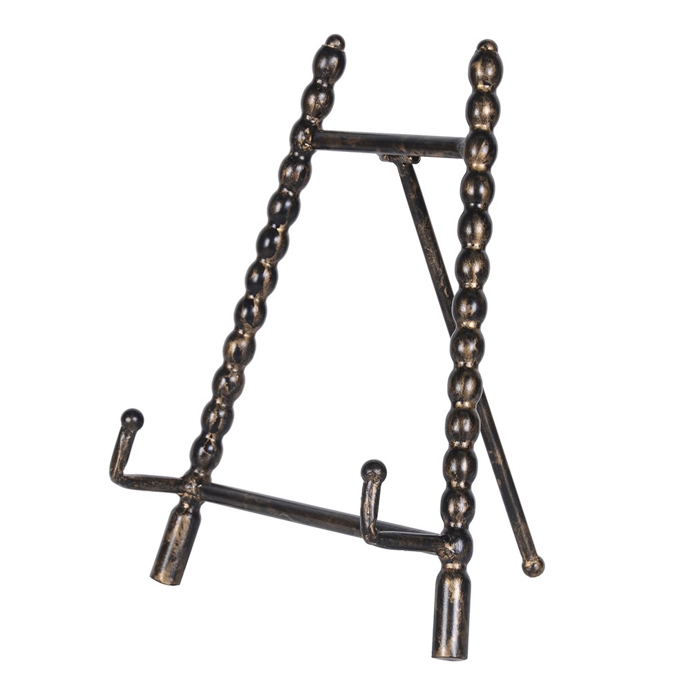 Antique Gold Beaded Mini Easel