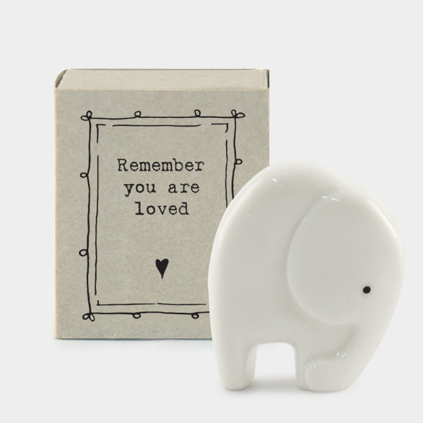 East Of India Matchbox Elephant