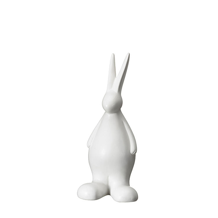 White Bunny Ornament - Small