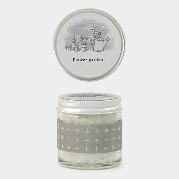 Small Jar of Bath Salts 'Flower Garden'