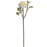 Thumbnail for Faux Green Ranunculus Spray