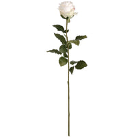 Thumbnail for Faux Traditional White Rose Stem