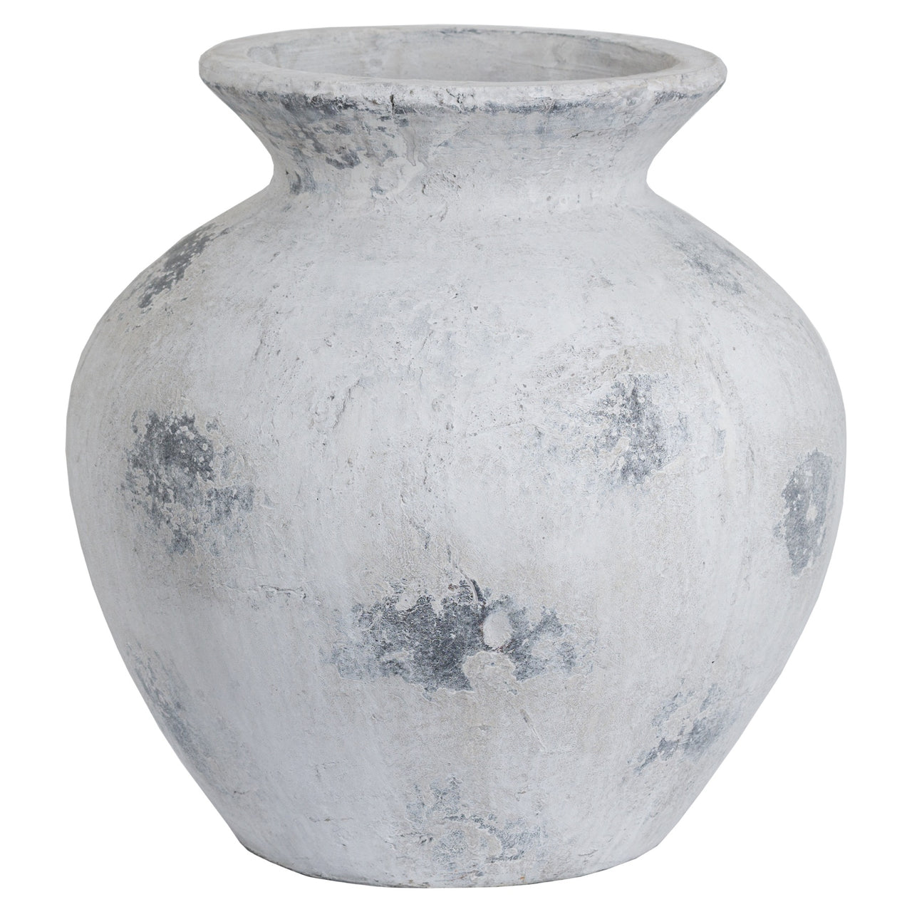 Delilah Large Distressed Stone Vase