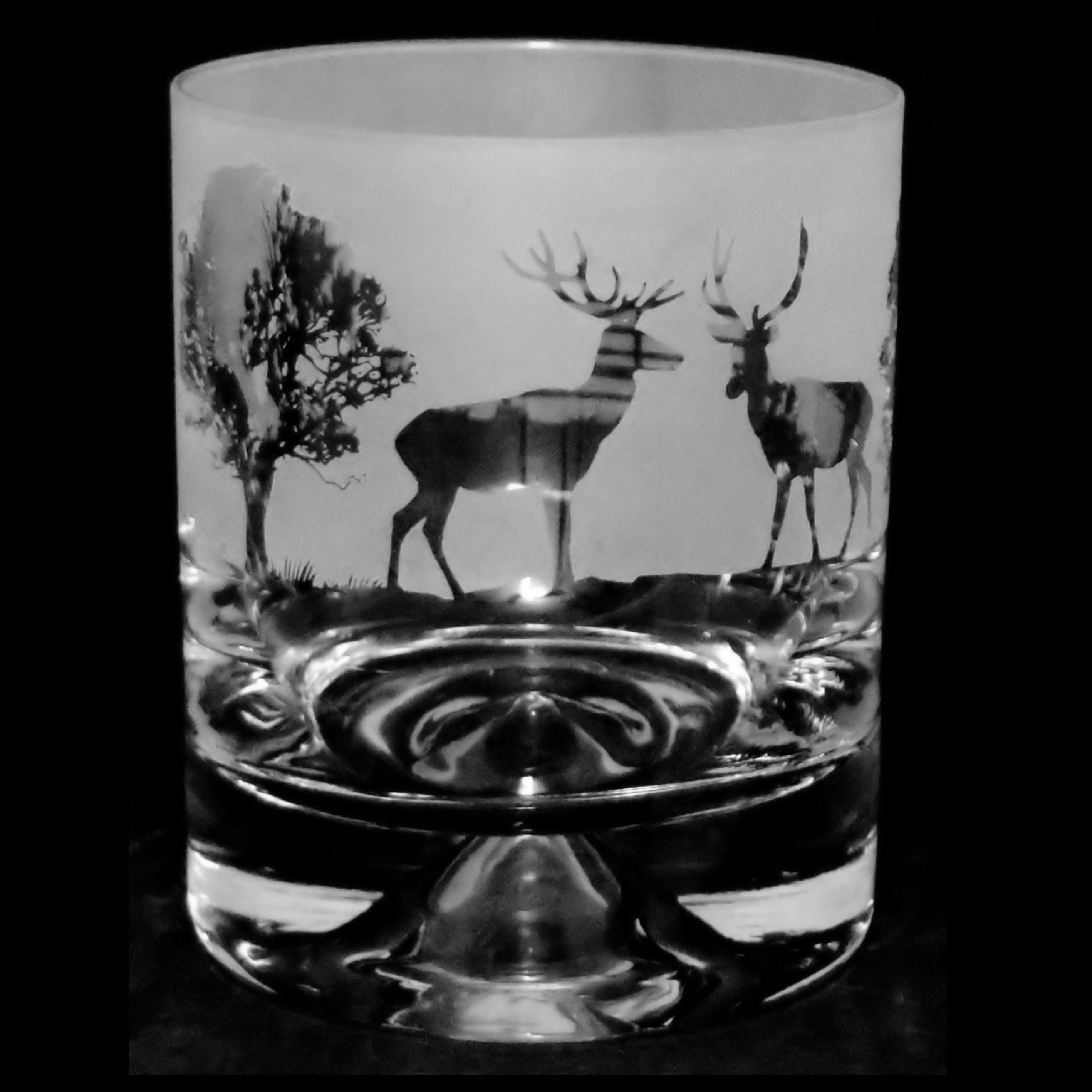 Woodland Whisky Glass Tumbler