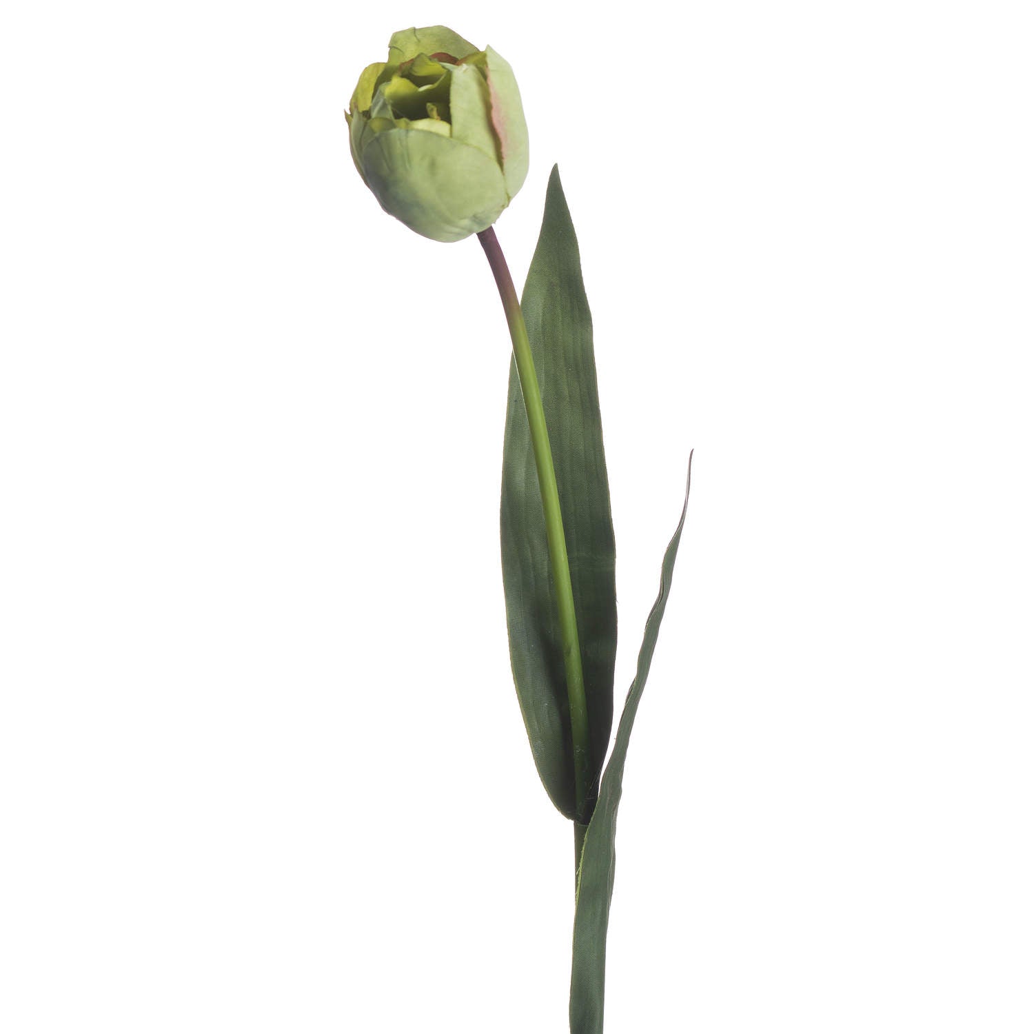 Faux Green Tulip Stem