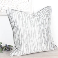 Thumbnail for Linear Silver Cushion