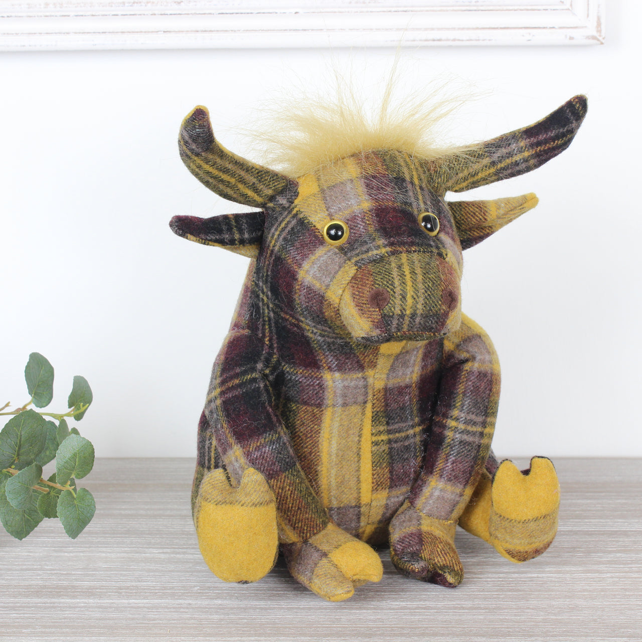 Highland Cow Doorstop