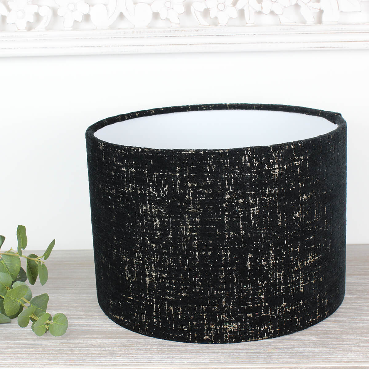Zonda Graphite Drum Lampshade