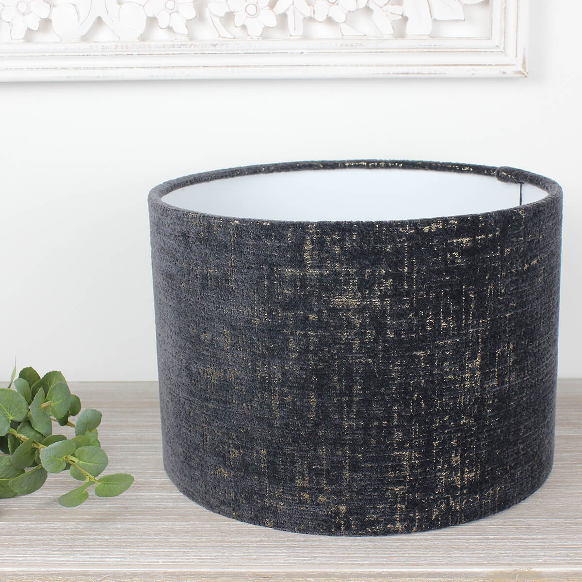 Zonda Onyx Drum Lampshade