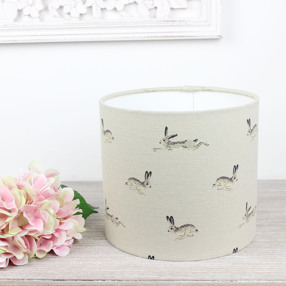Hare by Sophie Allport Drum Lampshade
