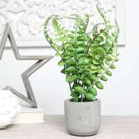 Thumbnail for Faux Green Potted Leaf Spay