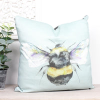 Thumbnail for Bee Duck Egg Blue Cushion