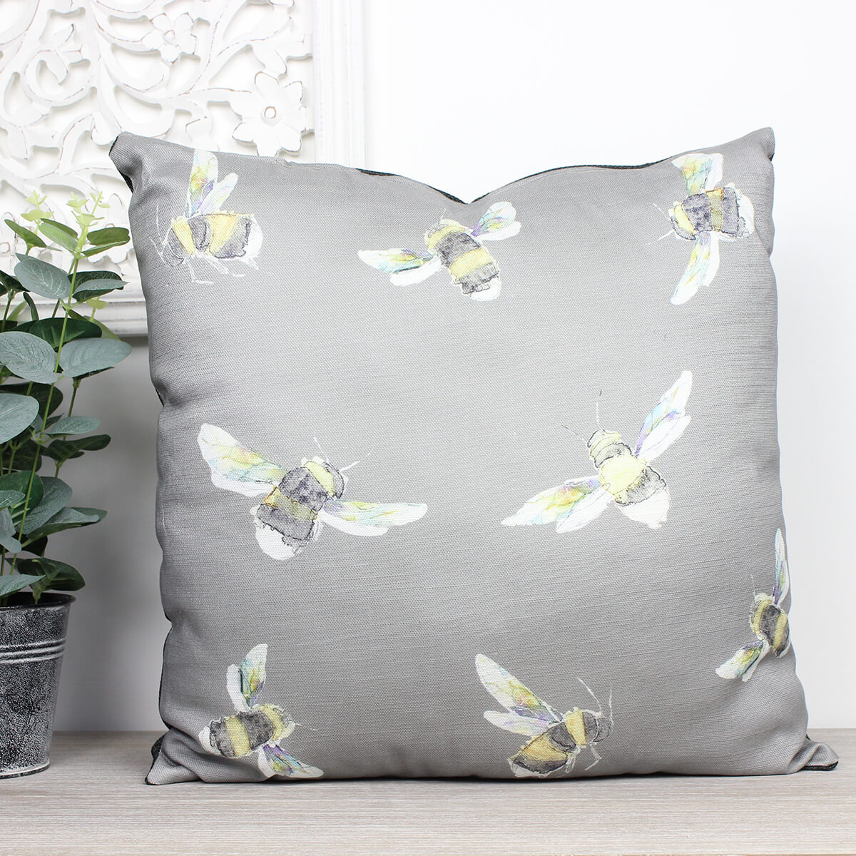 Buzzing Bee Slate Cushion Lorient Collection