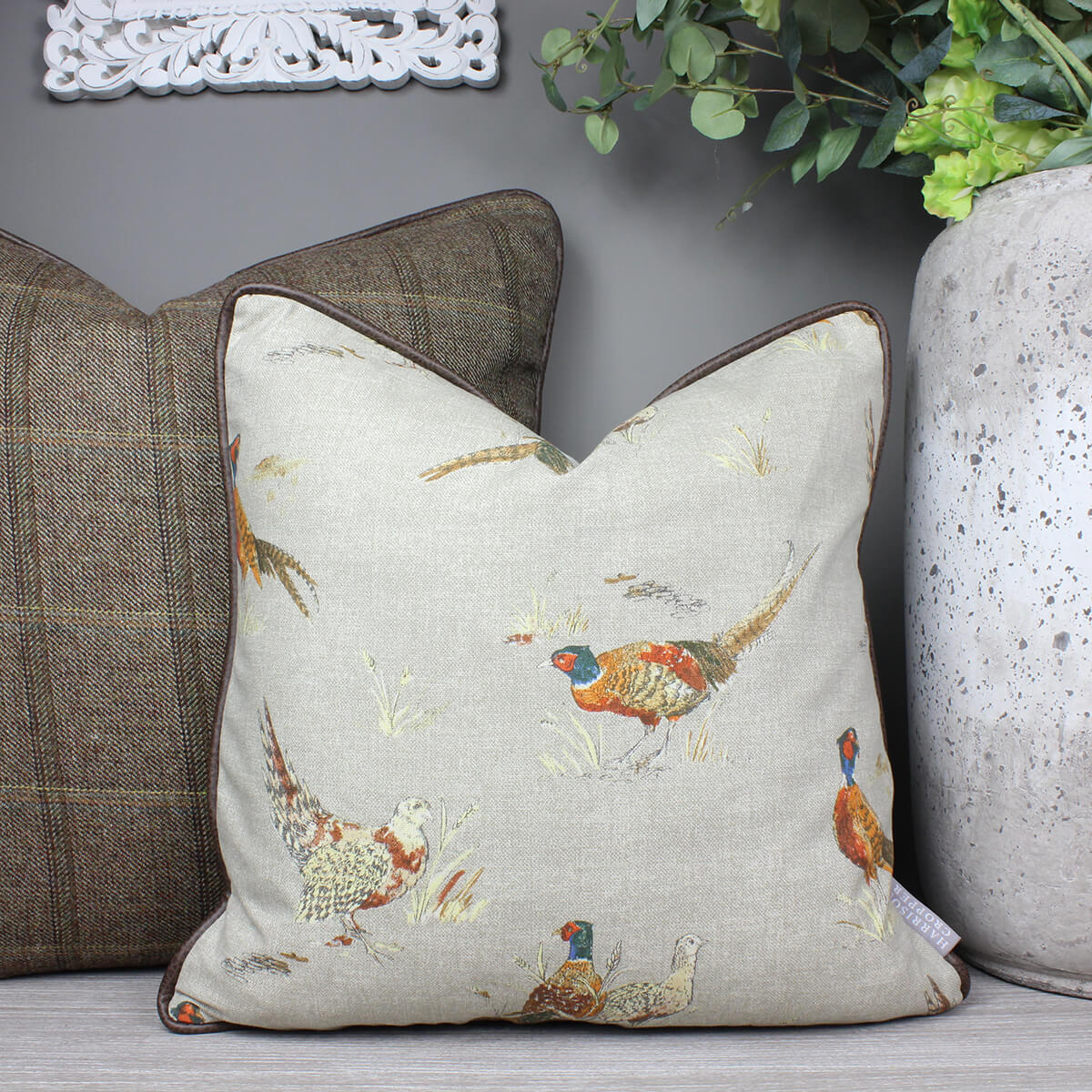 Pheasant Animal Cushion