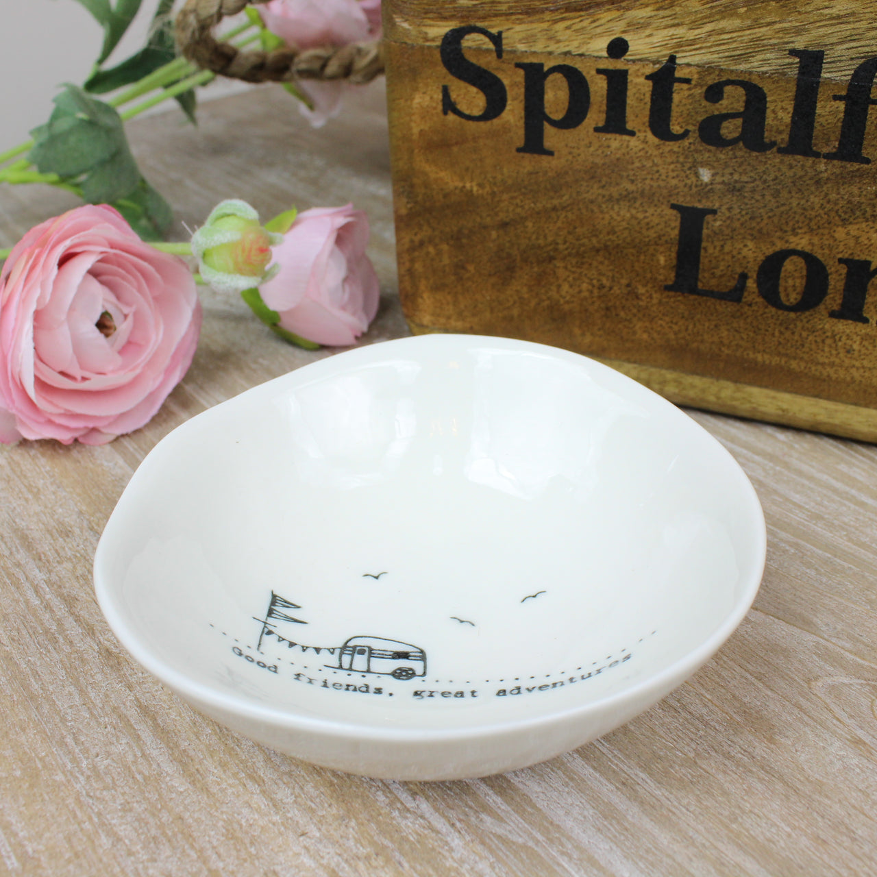 East Of India Good Friends Medium Wobbly Bowl