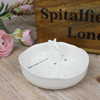 Thumbnail for East Of India Bunny Jewellery Dish