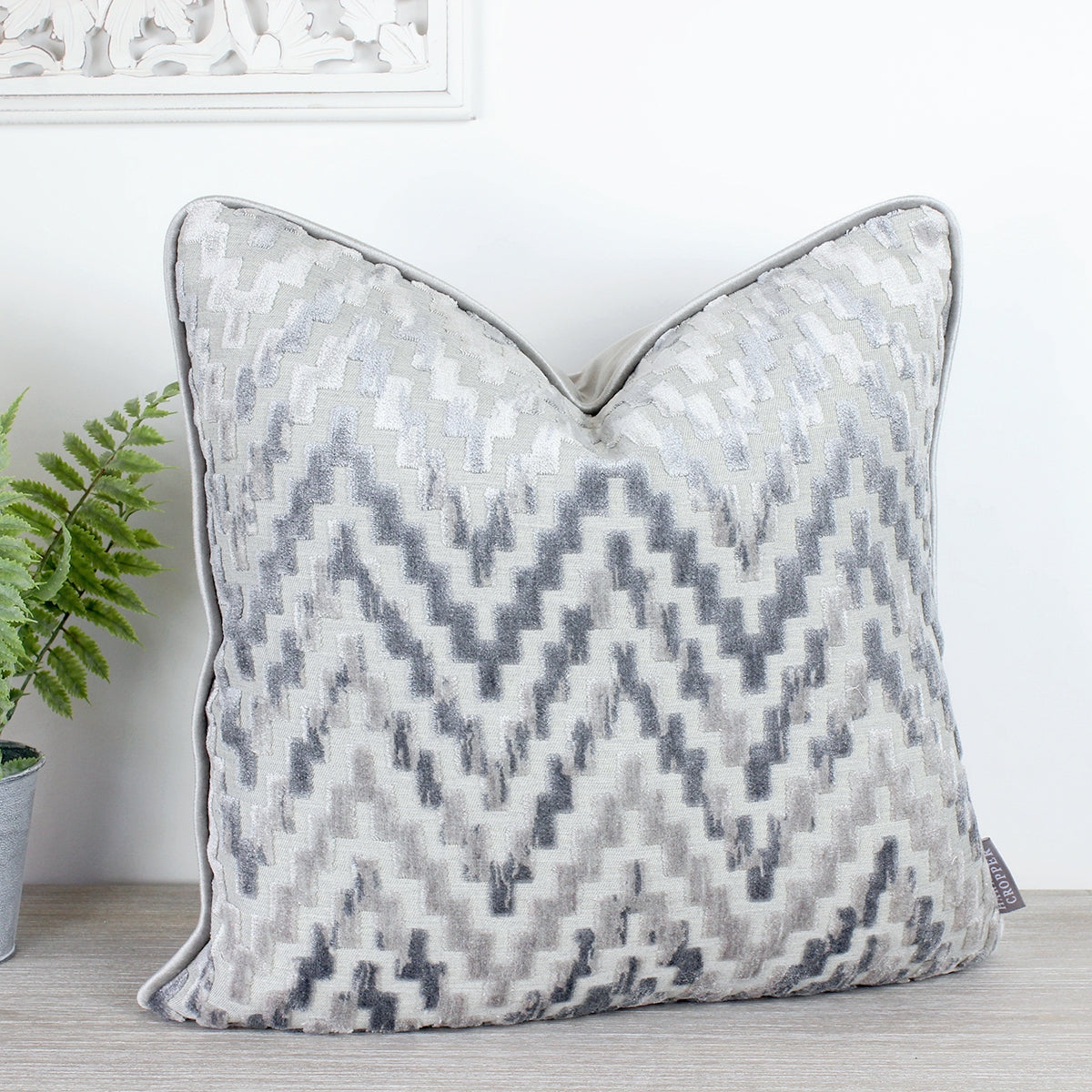 San Remo Dove Grey Cushion