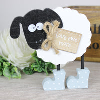 Thumbnail for Love Ewe More Sheep Block Ornament