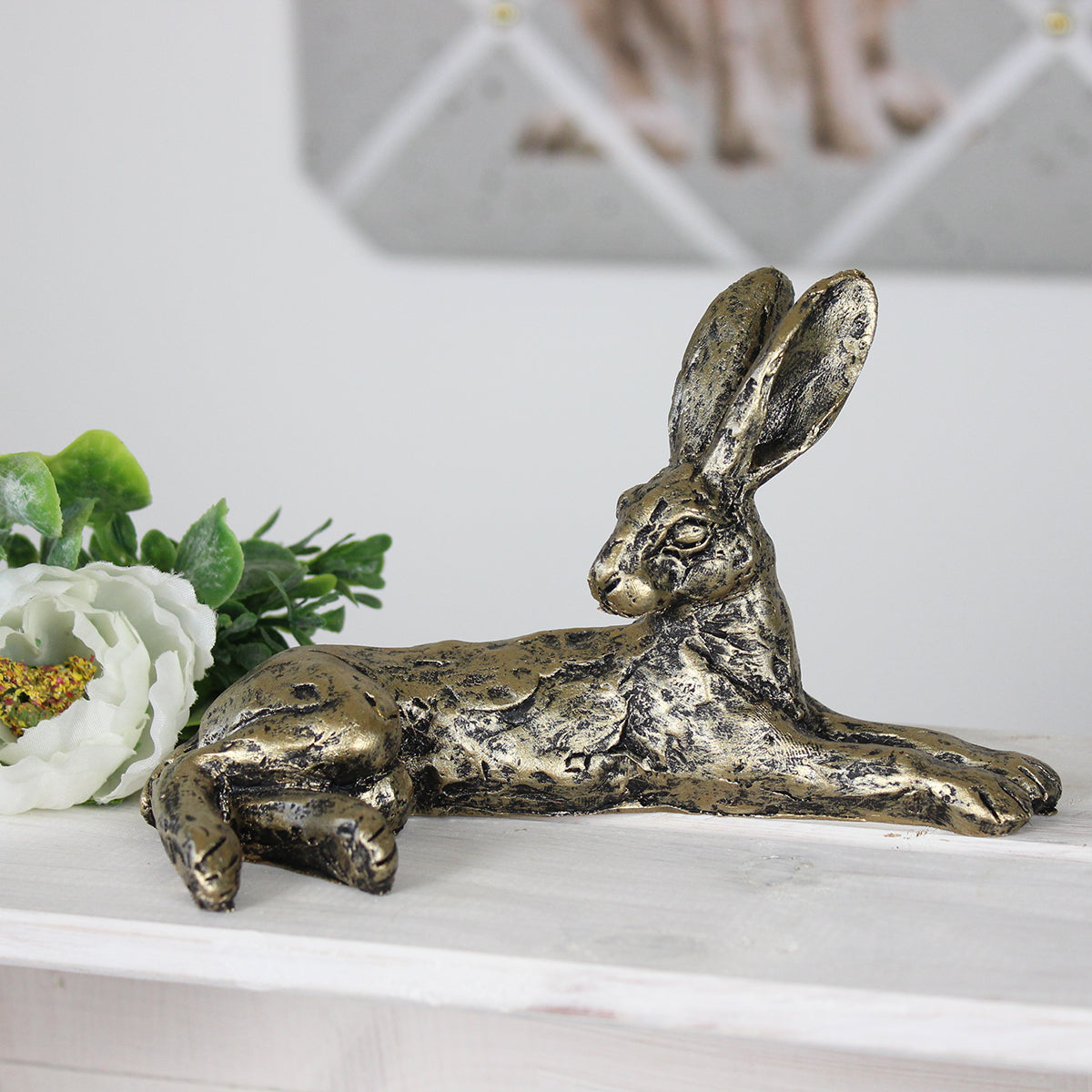 Lounging Hare Ornament