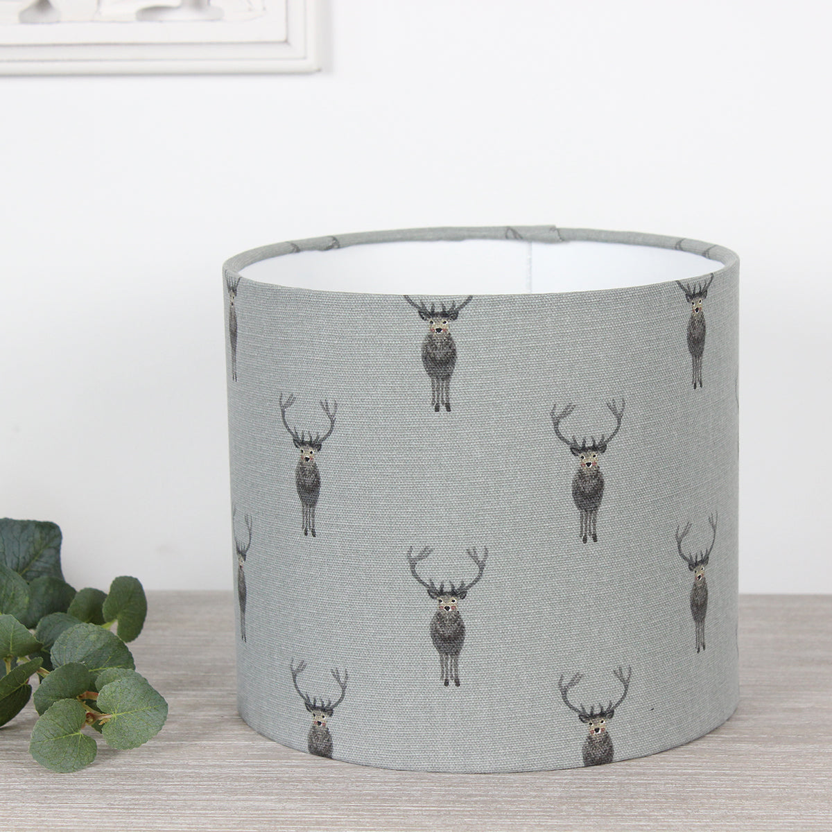 Stag by Sophie Allport Drum Lampshade