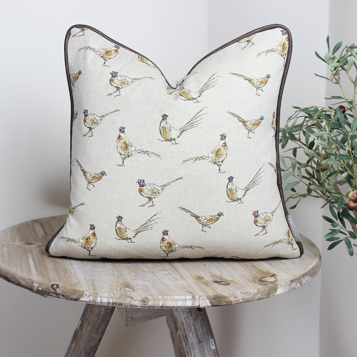 Pheasant Country Animal Cushion