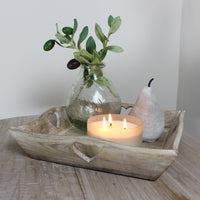 Thumbnail for Square Scalloped Edge Tray
