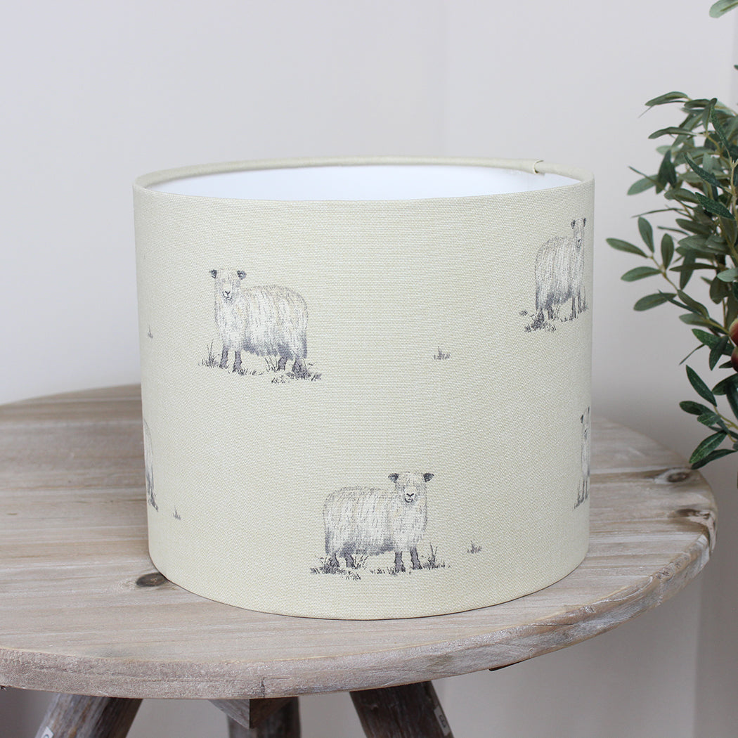 Rare Breed Sheep Country Drum Lampshade