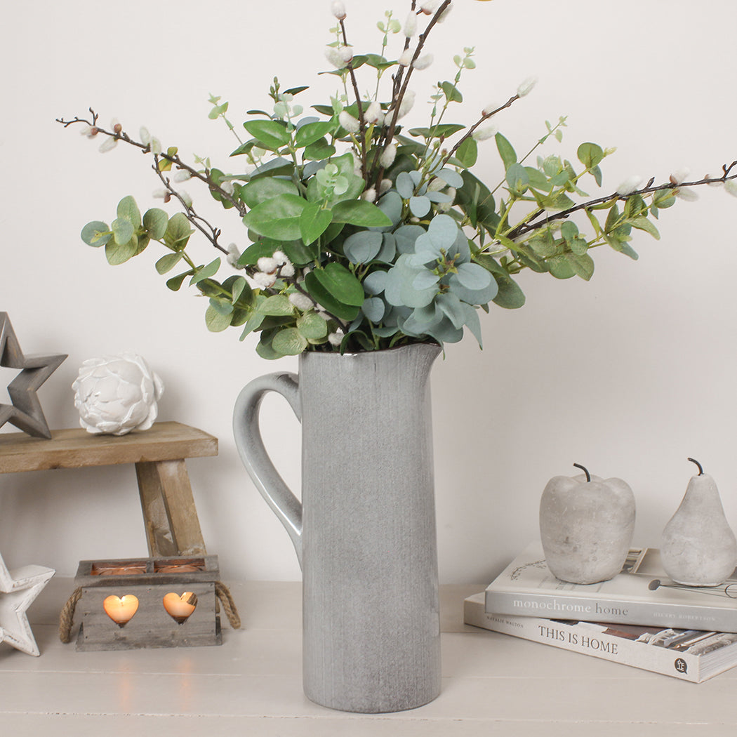 Grey Ceramic Display Jug