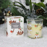 Thumbnail for Christmas Pudding Boxed Scented Candle - Small