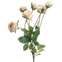 Thumbnail for Medium Peach Rose Flower Spray