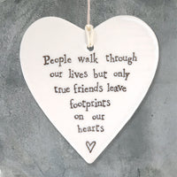 Thumbnail for East Of India People Walk Through Our Lives... Porcelain Heart