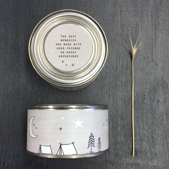 East of India Tin Candle Best Memories
