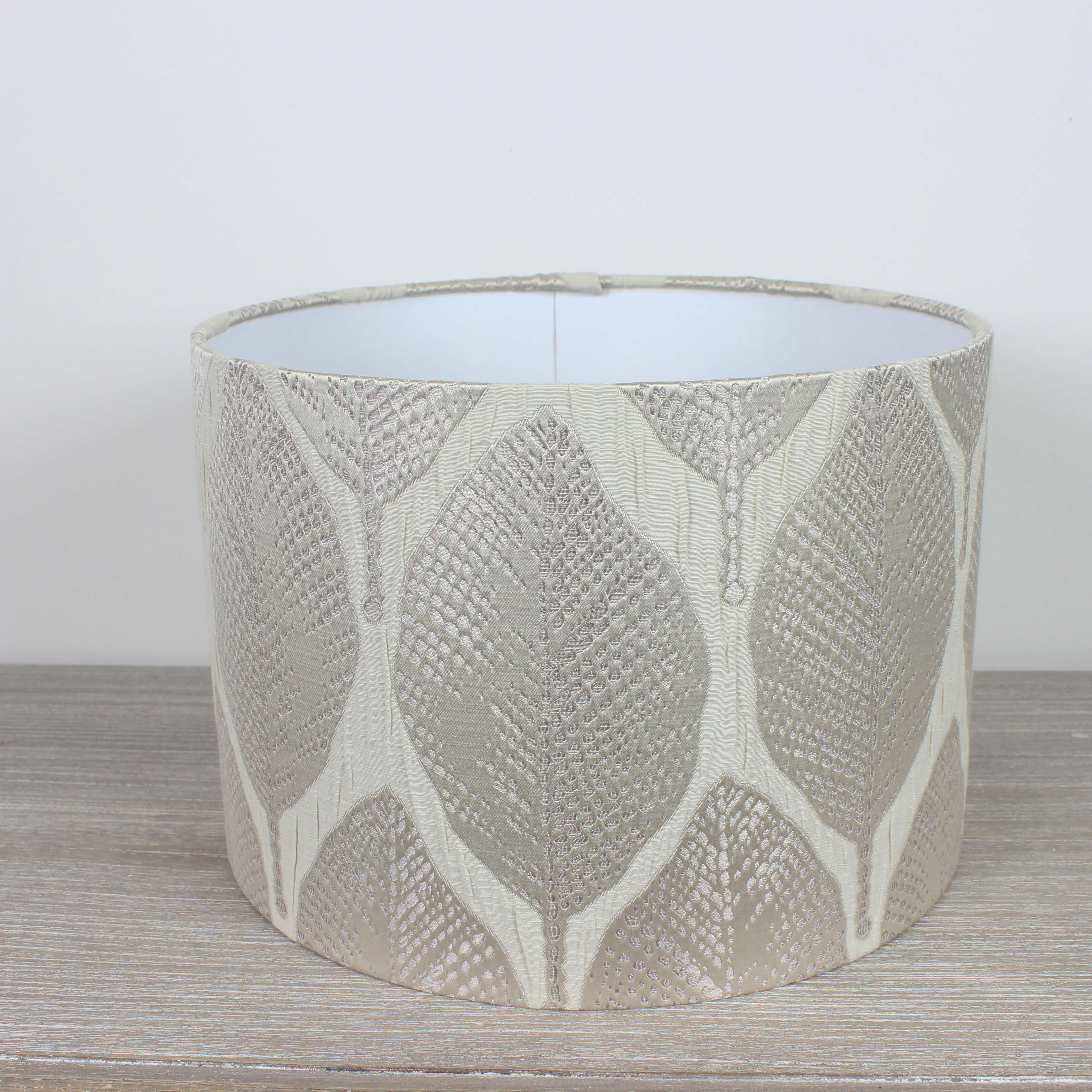 Acacia Oyster Drum Lampshade